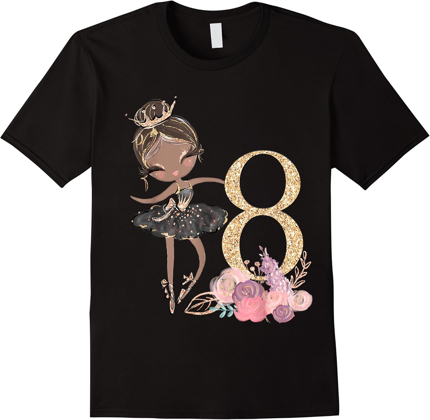 8th birthday ballerina dancer ballet tutu outfit girls eight t shirt skuid 361087 item.jpg