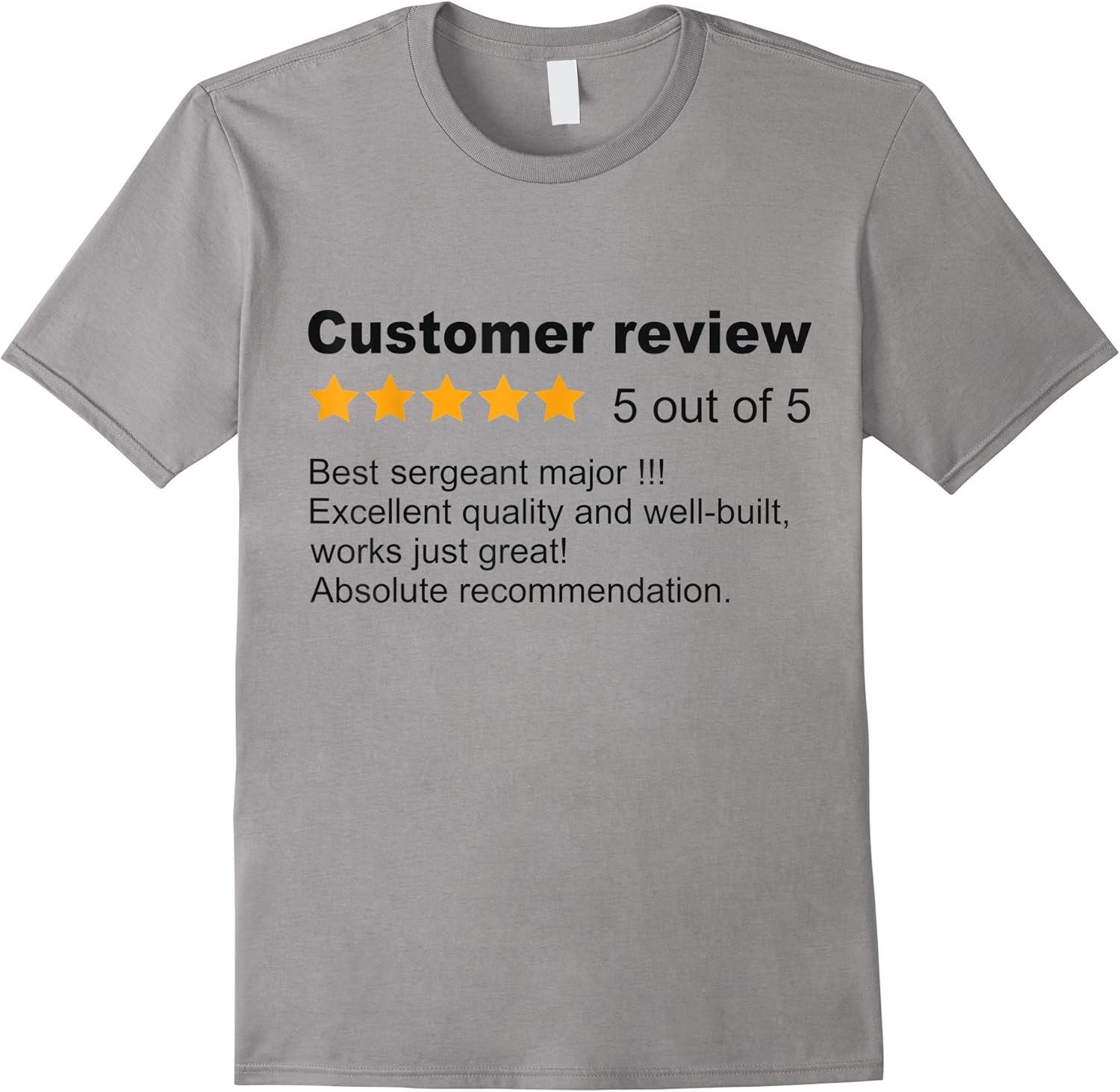 best sergeant major funny review job profession military t shirt skuid 69432 item.jpg