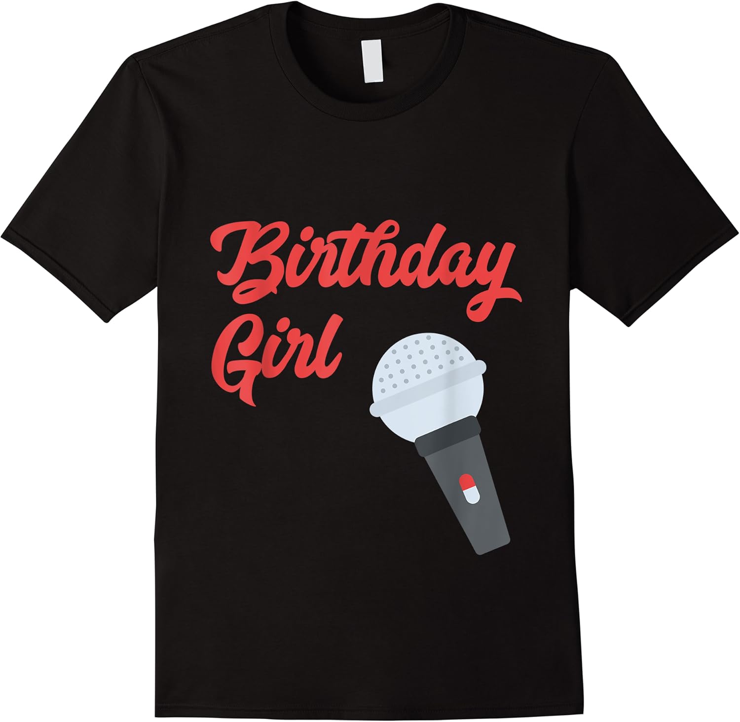 birthday girl karaoke party t shirt skuid 429529 item