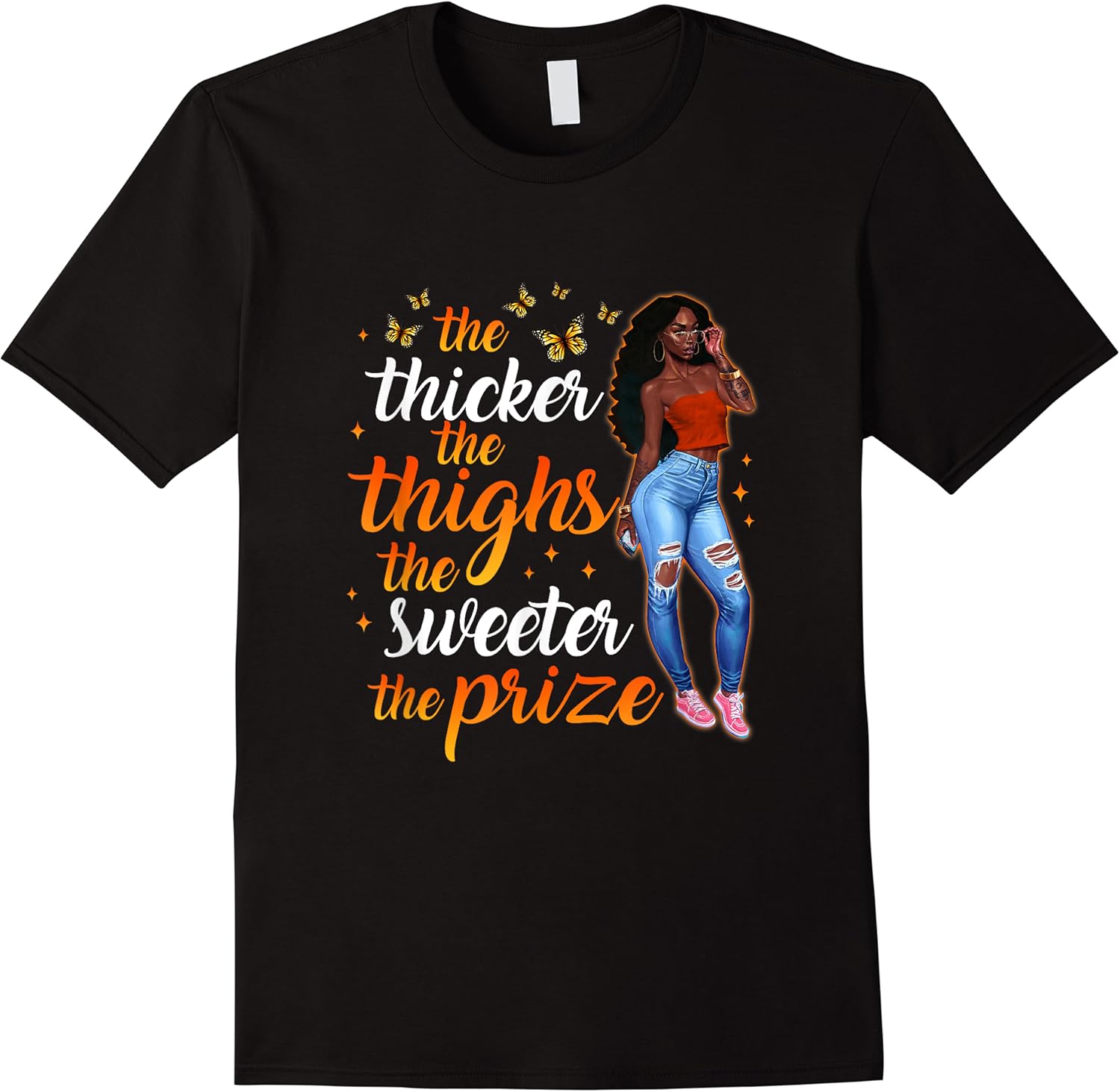 black girl afro the thicker the thighs the sweeter the prize t shirt skuid 420494 item.jpg