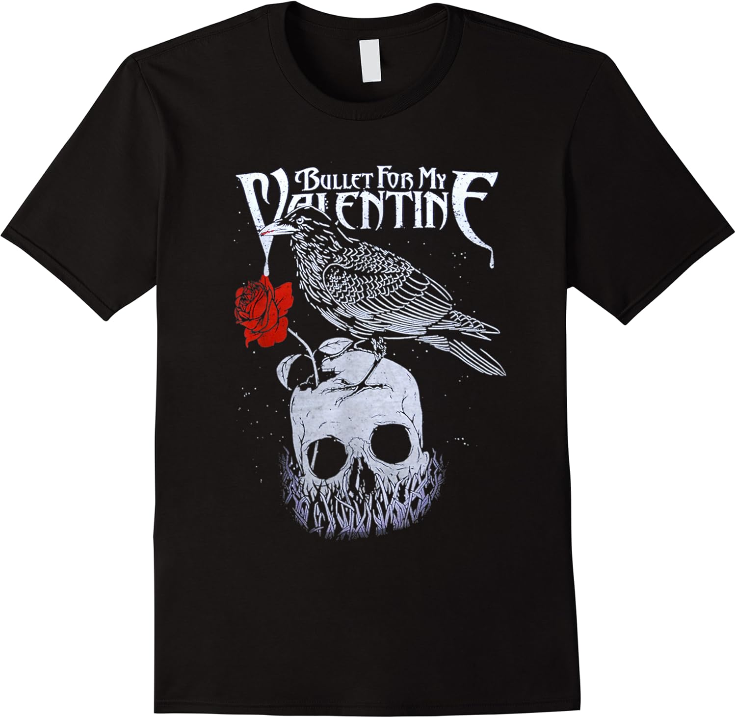 bullet funny for my valentinee skull roses t shirt skuid 144577 item.jpg