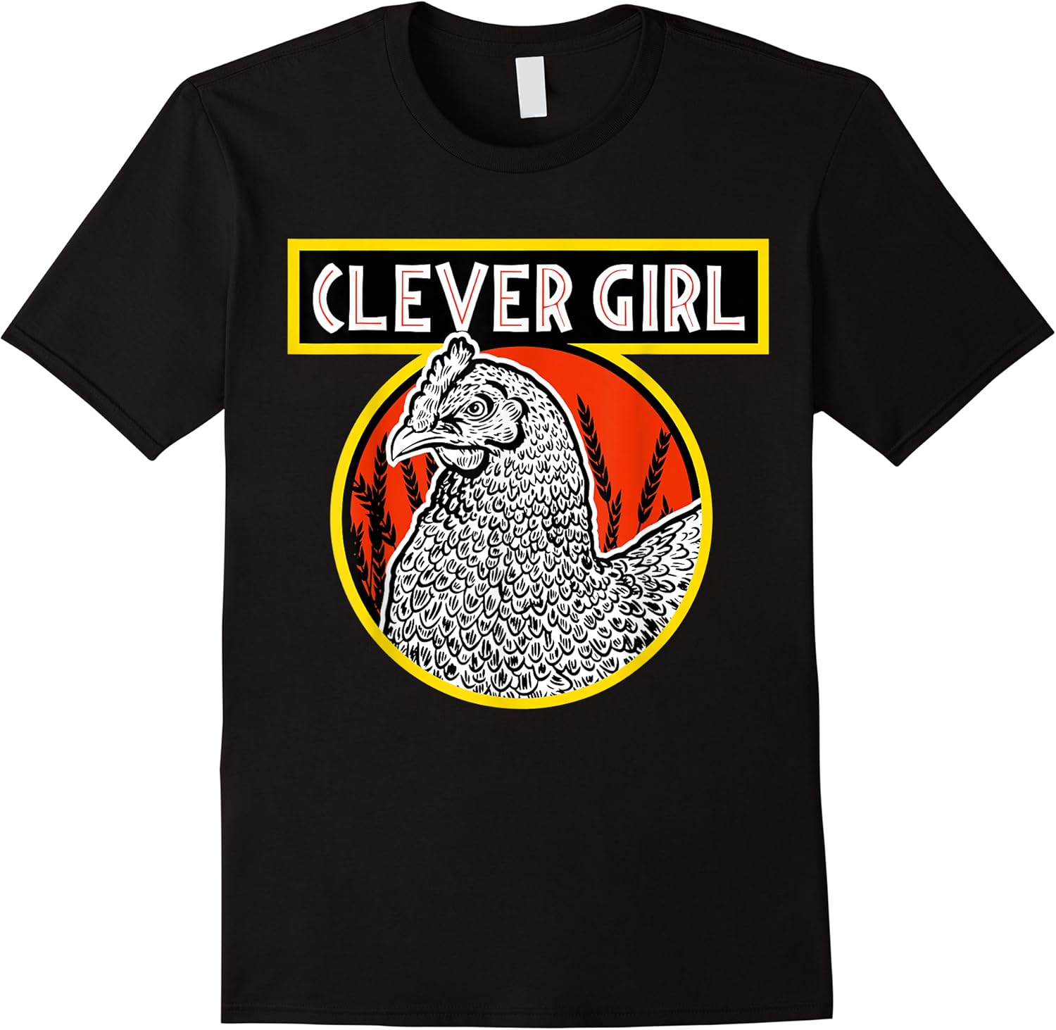dinosaur jurrasic chicken clever girl famous movie t shirt skuid 392066 item.jpg