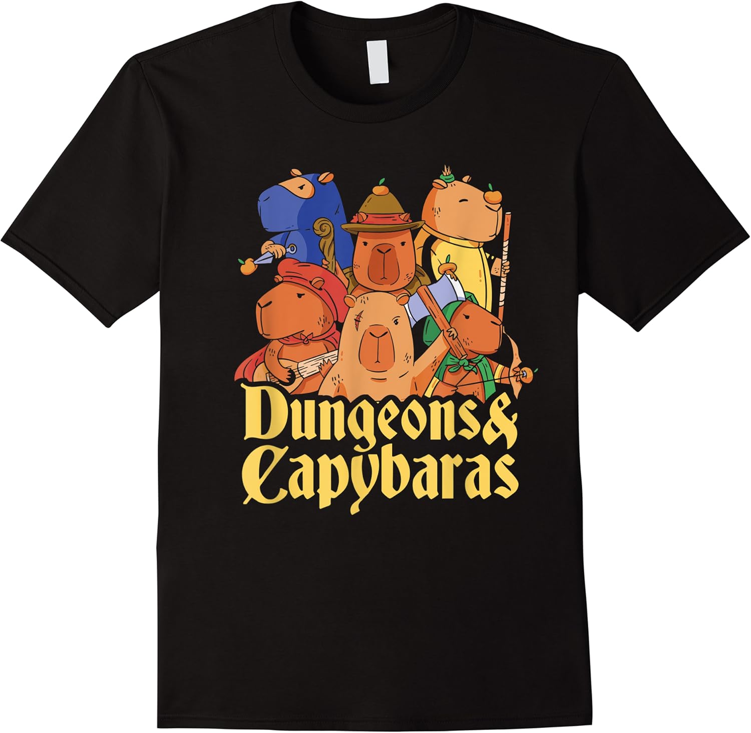 dungeons  capybaras funny capybara lover t shirt skuid 145316 item.jpg