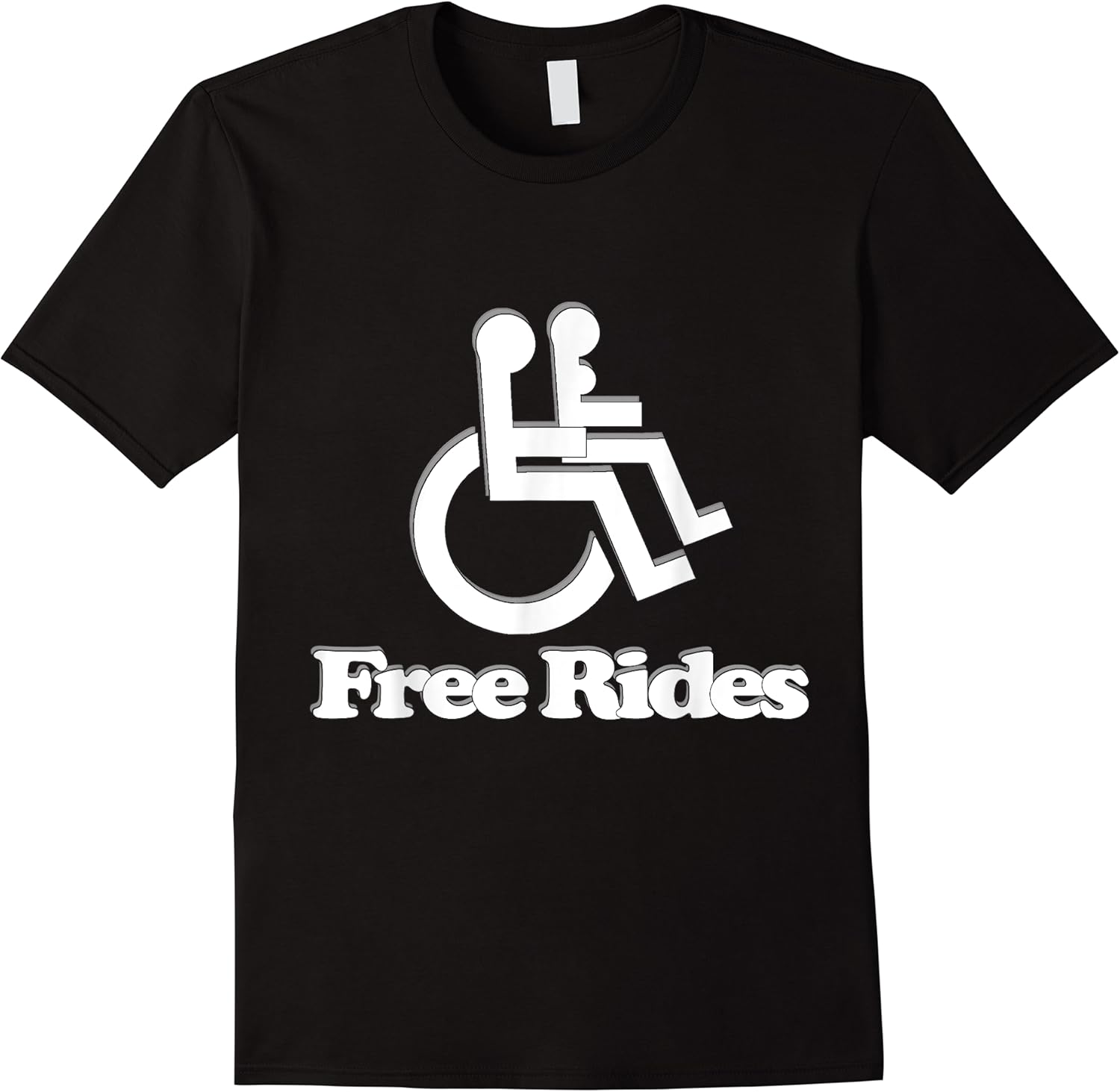 free rides funny wheelchair disability humor t shirt skuid 140198 item.jpg