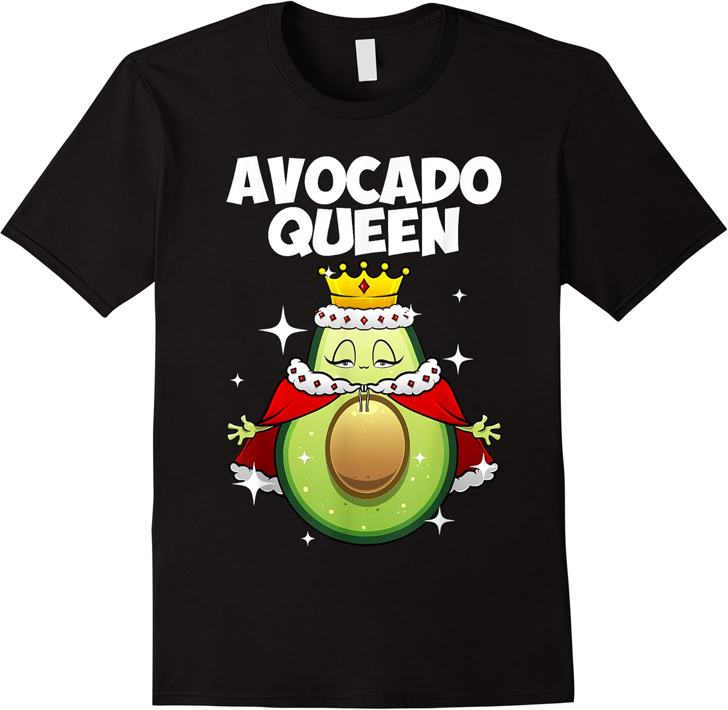 funny avocado queen gift for girls women cool avocado lover t shirt skuid 369247 item.jpg