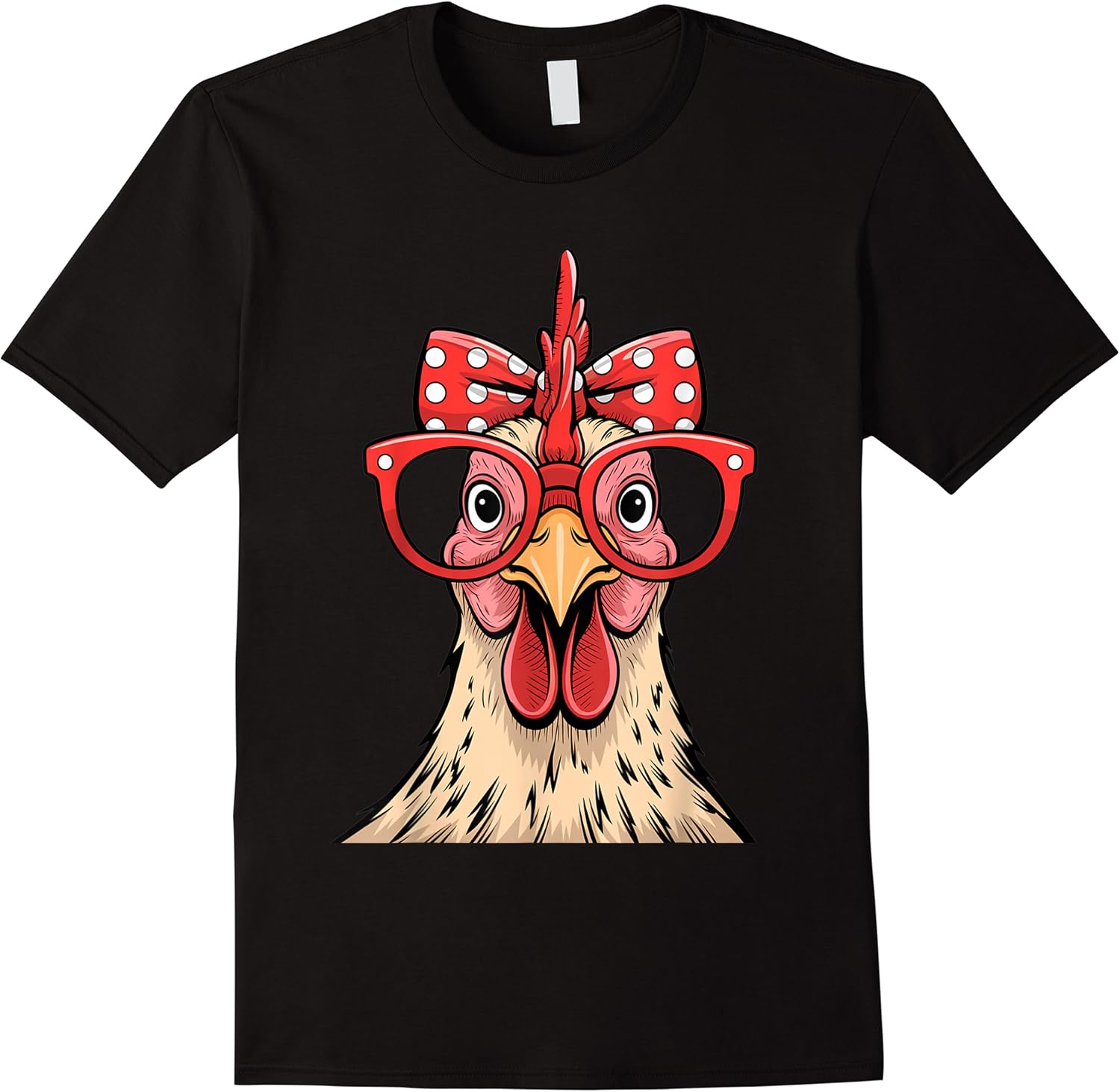 funny chicken lady rooster hen wearing bandana women men t shirt skuid 172356 item.jpg