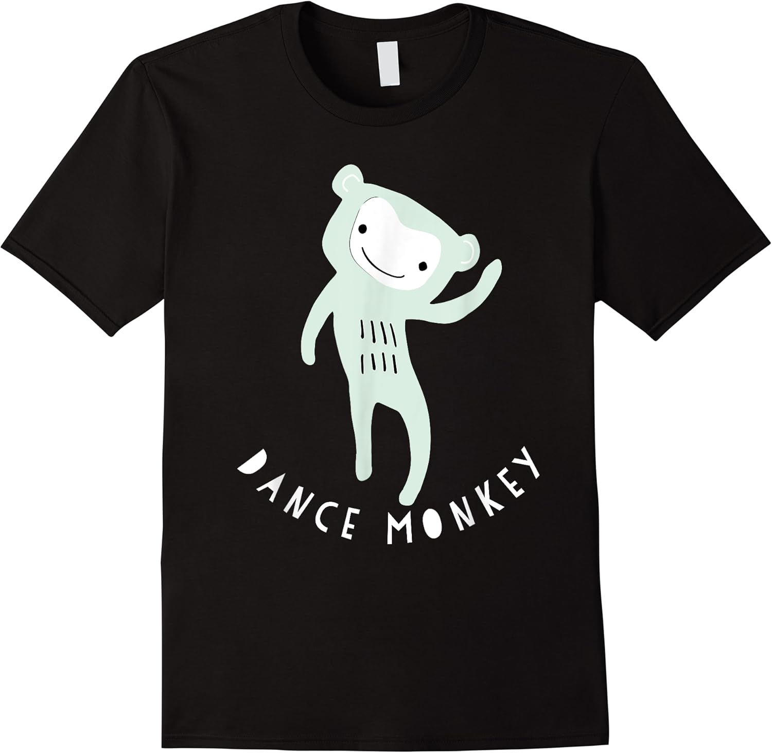 funny dance monkey graphic t shirt skuid 173521 item.jpg