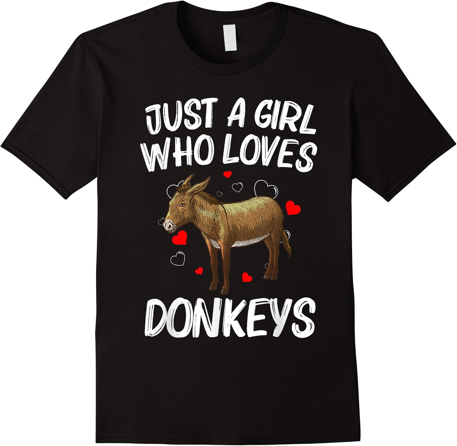 funny donkey design for women girls mule animal farming t shirt skuid 366129 item.jpg