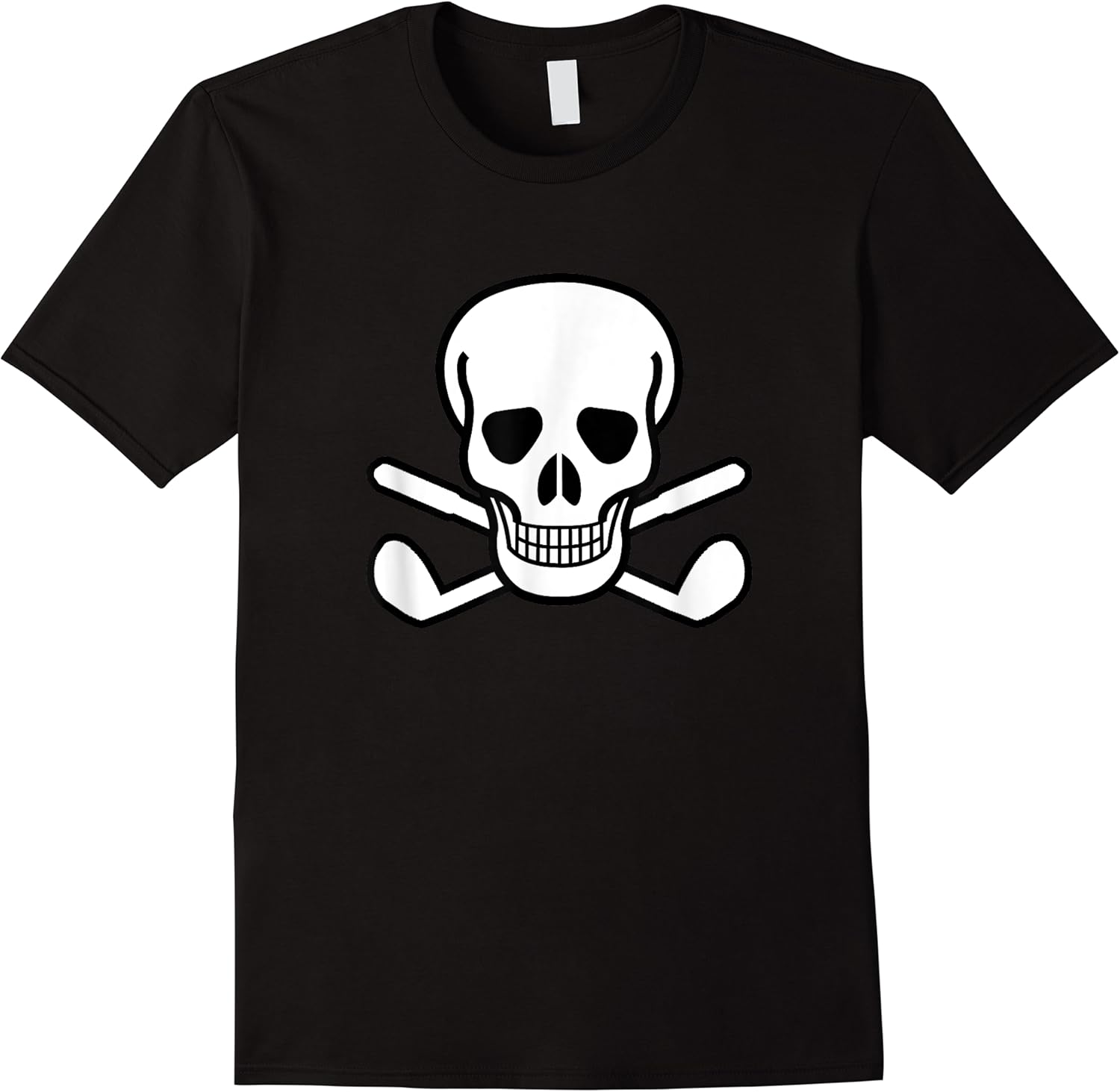 funny golf pirate flag skull and golf clubs crossbones t shirt skuid 169525 item.jpg
