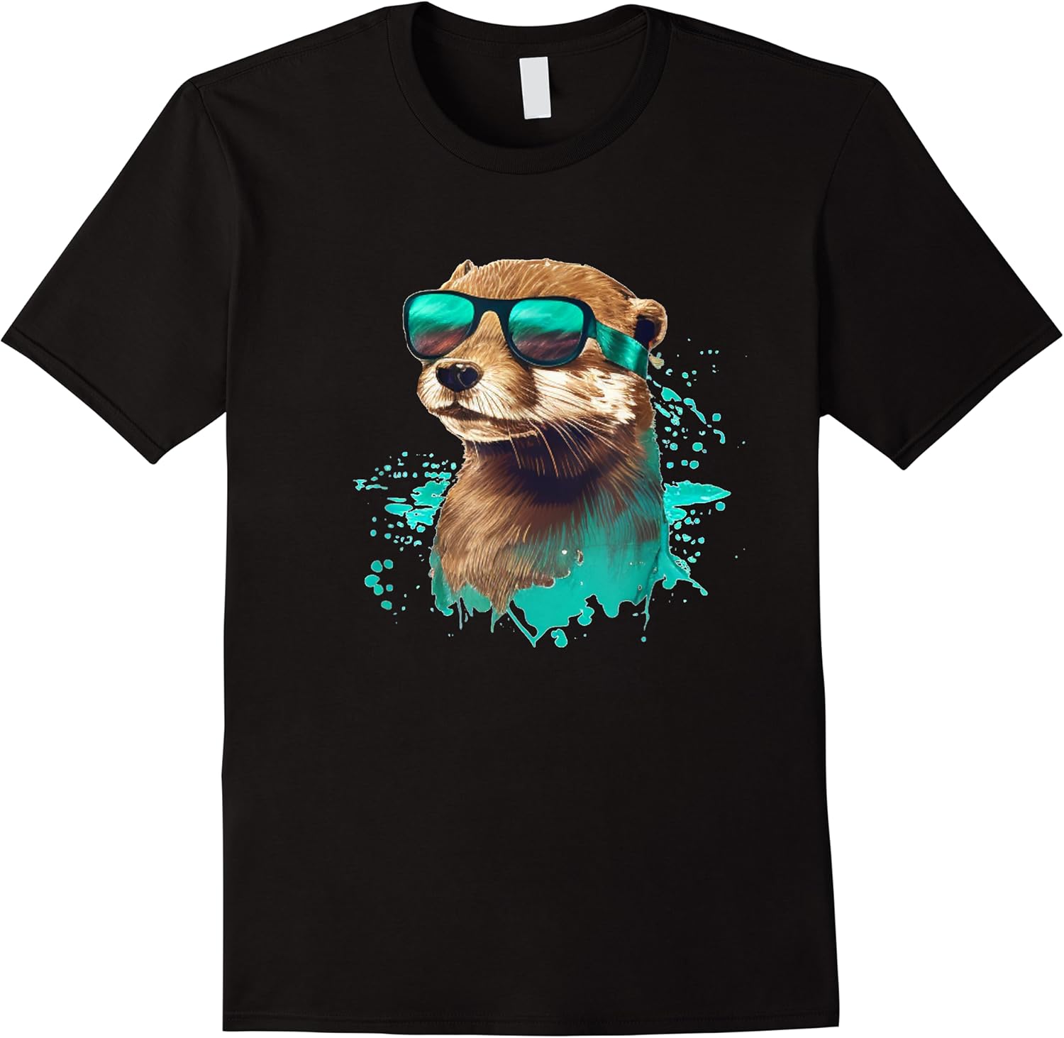 funny looking otter with sunglasses t shirt skuid 138409 item.jpg