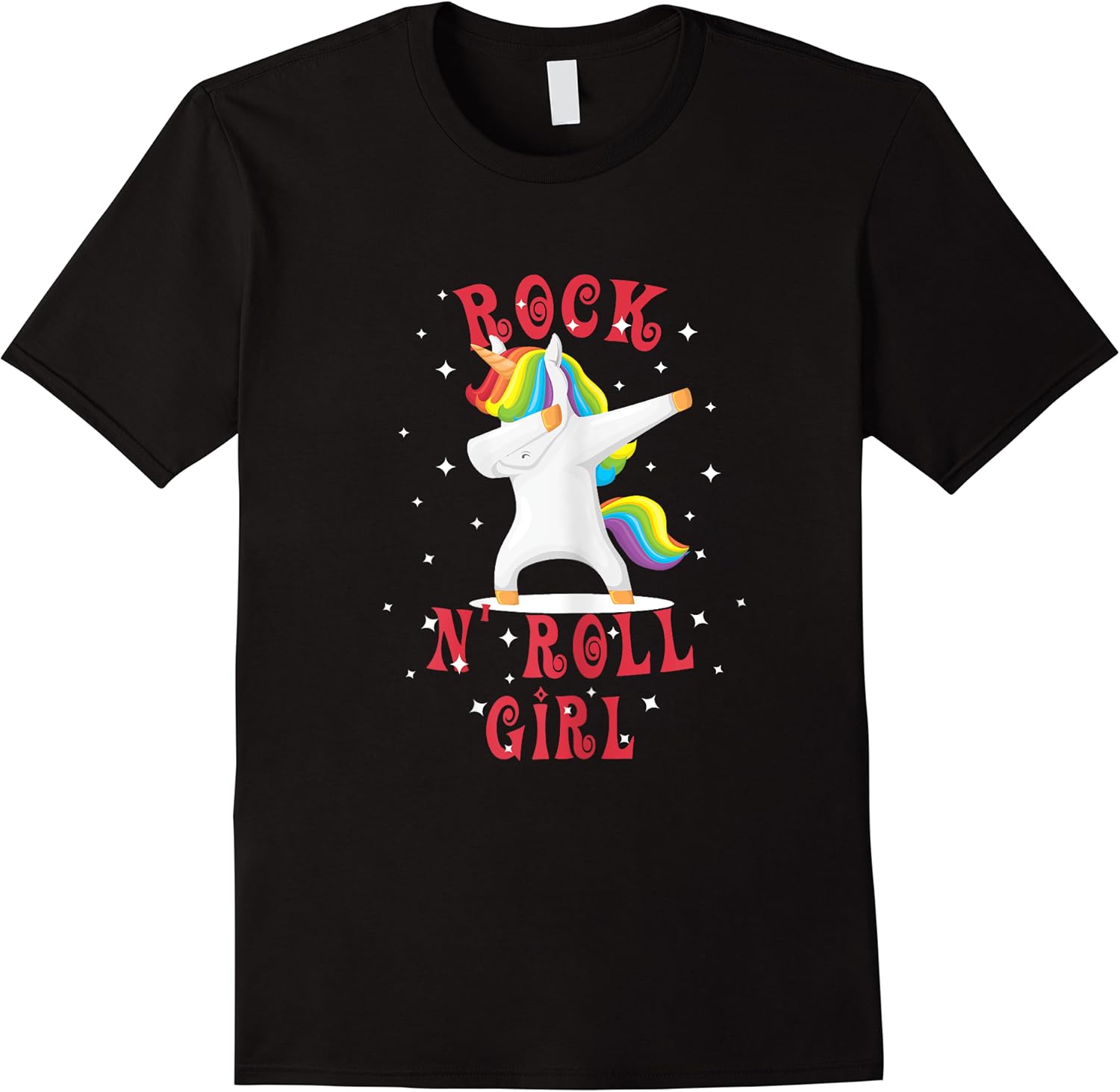 funny rocker dabbing unicorn rainbow rock n roll girl t shirt skuid 395804 item.jpg