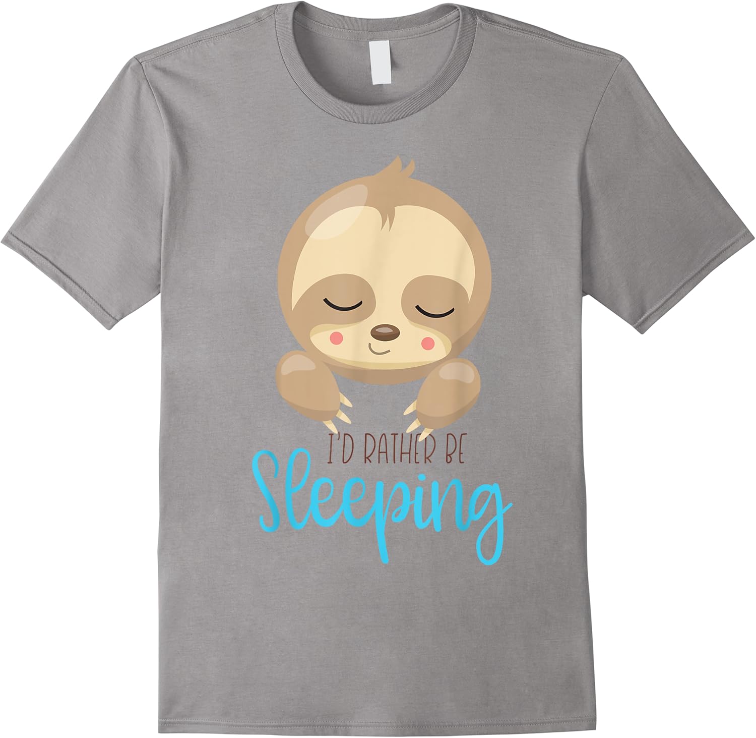 funny sloth t shirt id rather be sleeping skuid 153117 item.jpg