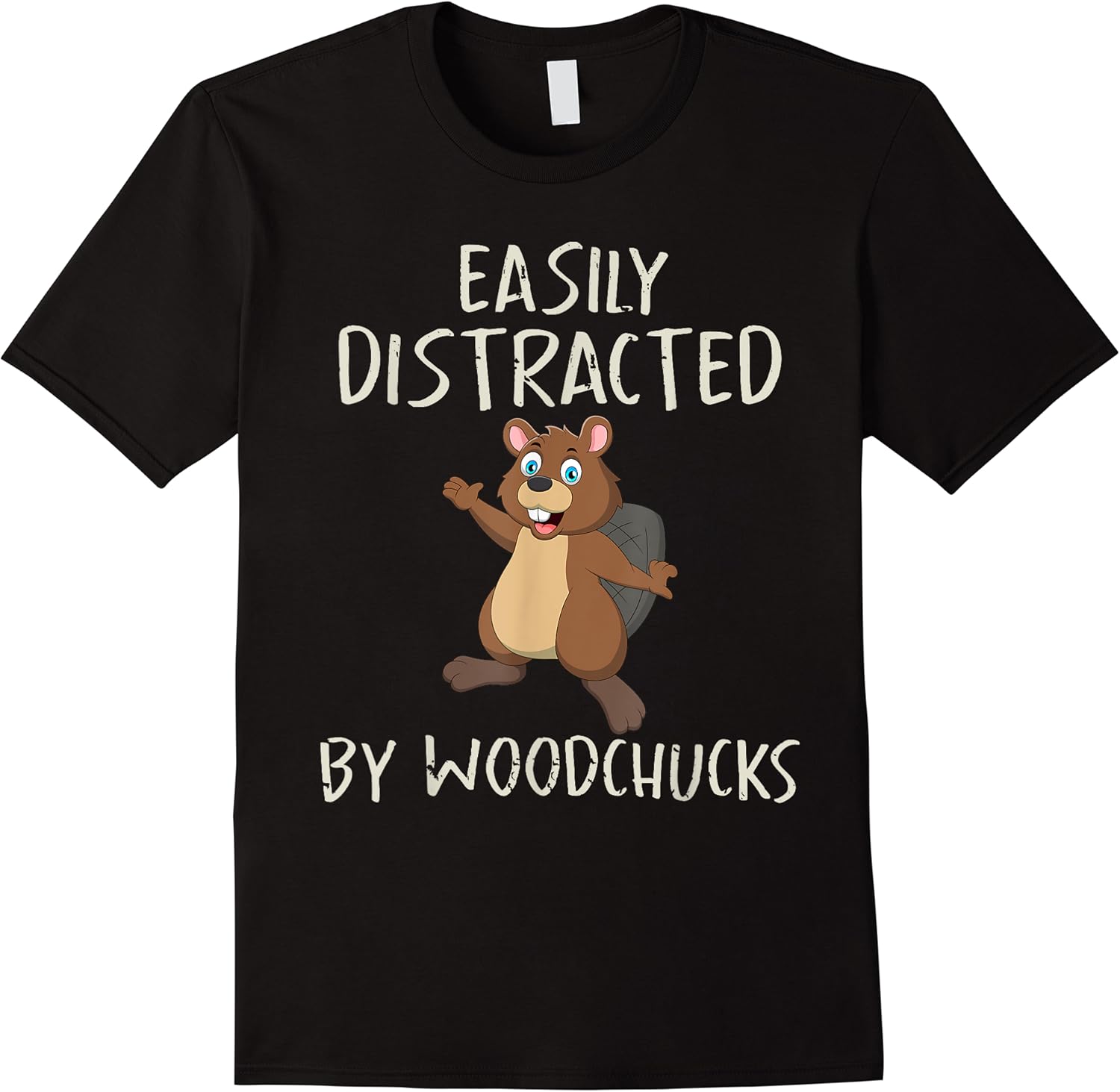funny woodchucks lover easily distracted by woodchucks t shirt skuid 175323 item.jpg