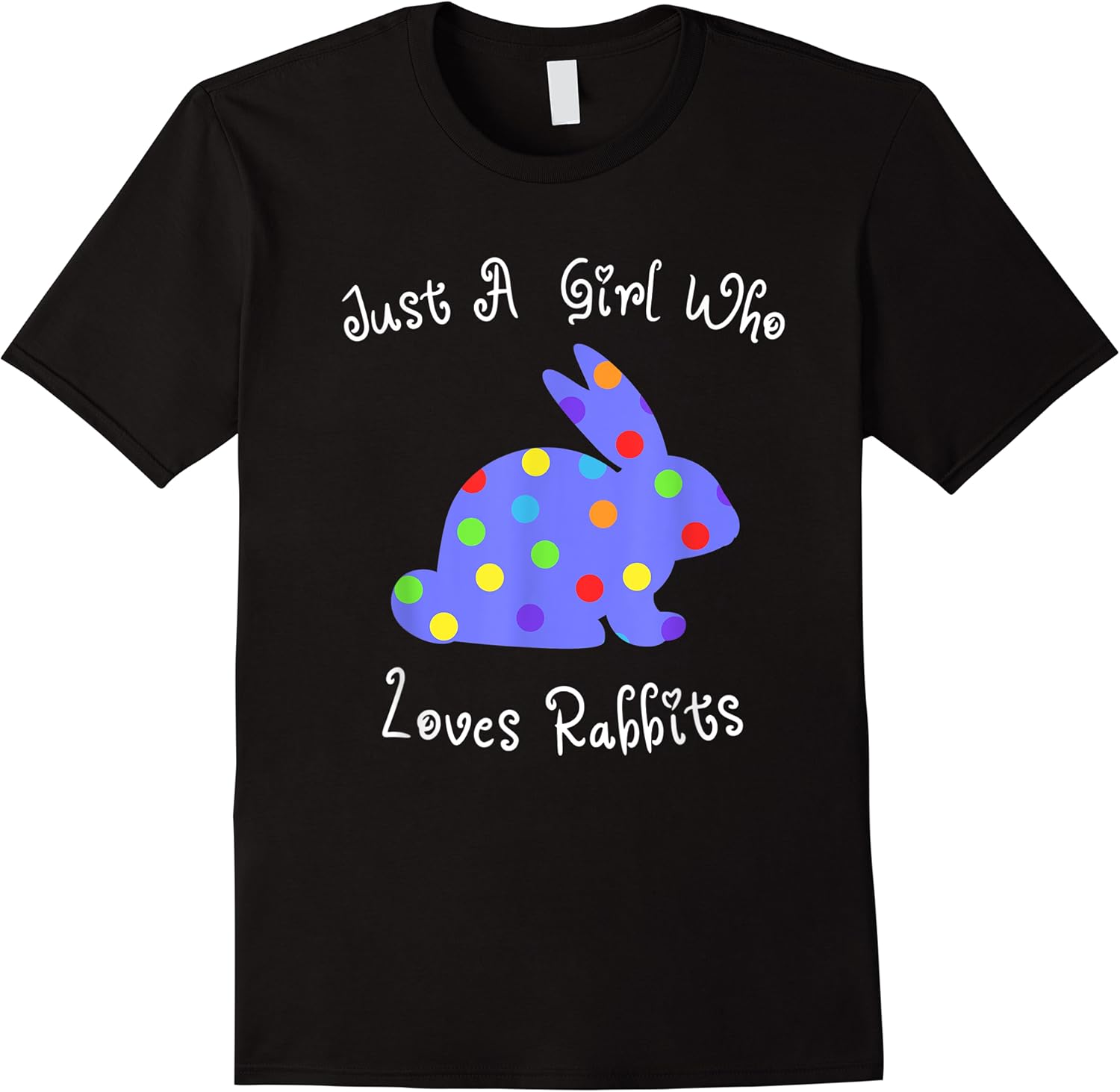 girl loves rabbits silhouette polka dot print t shirt skuid 374234 item.jpg