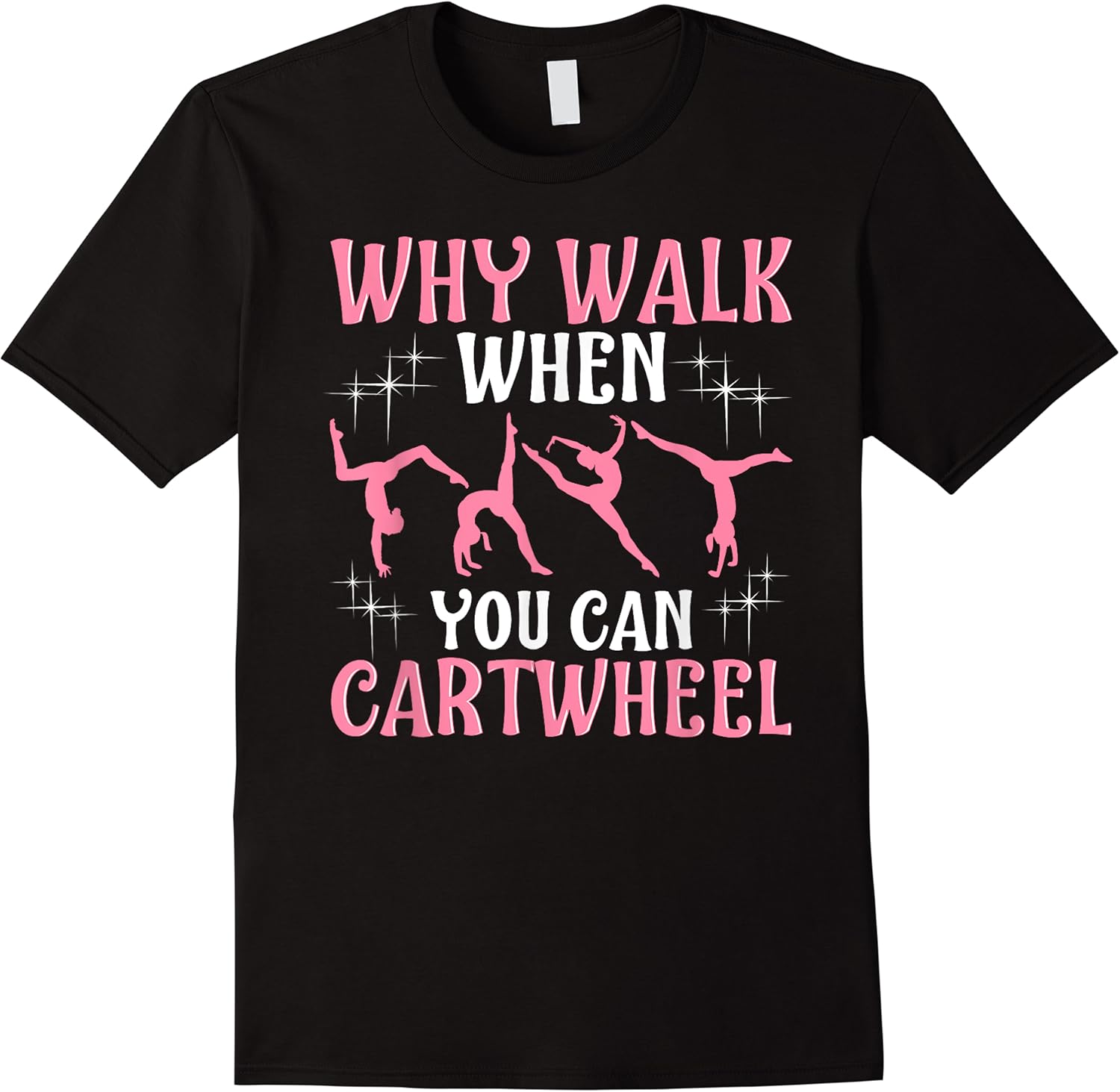 girls cool cartwheel gymnastics t shirt   black classic fit short sleeve cotton polyester skuid 343565 item.jpg