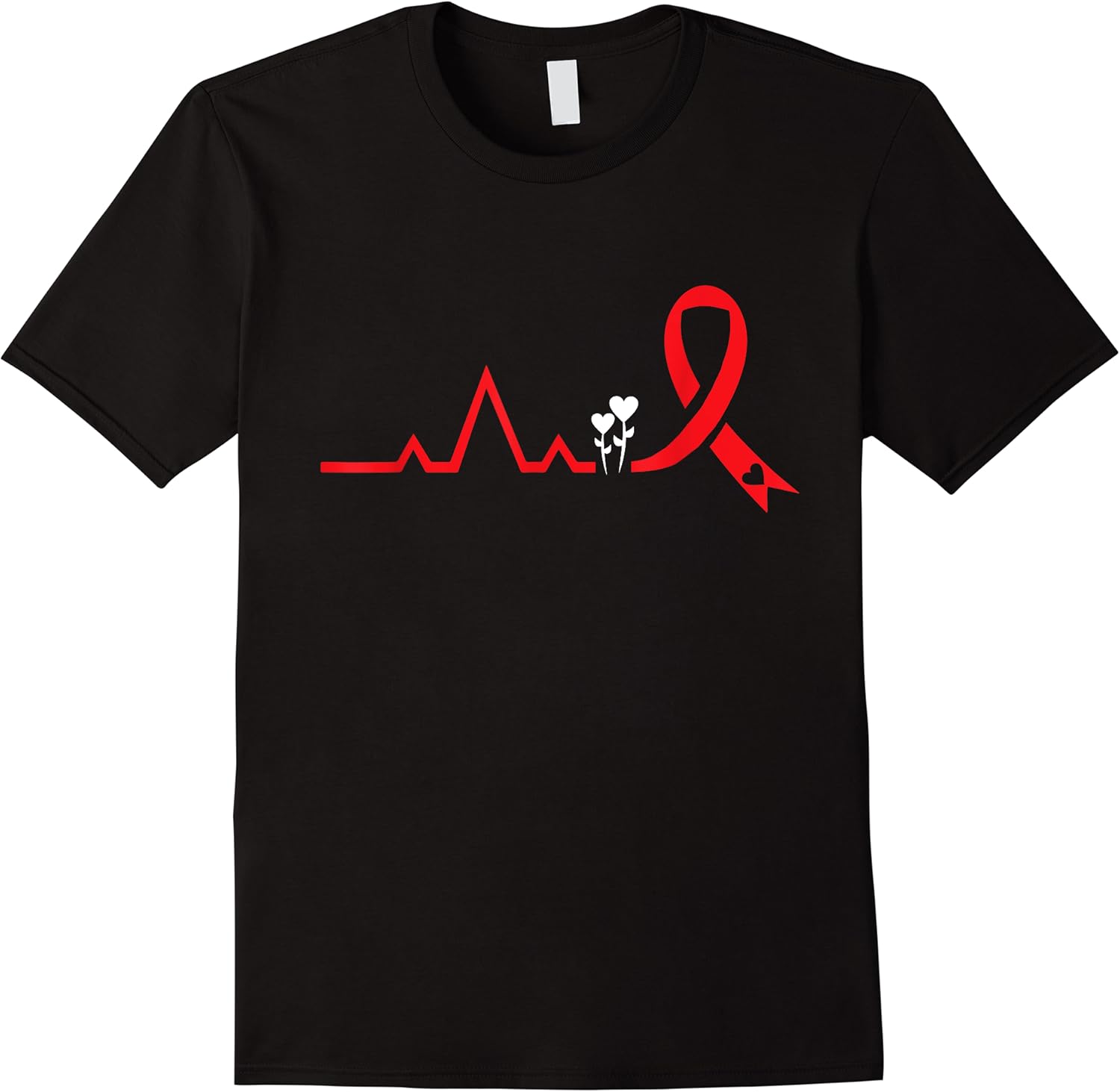 heartbeat red ribbon sepsis awareness survivor support gift t shirt skuid 352615 item.jpg