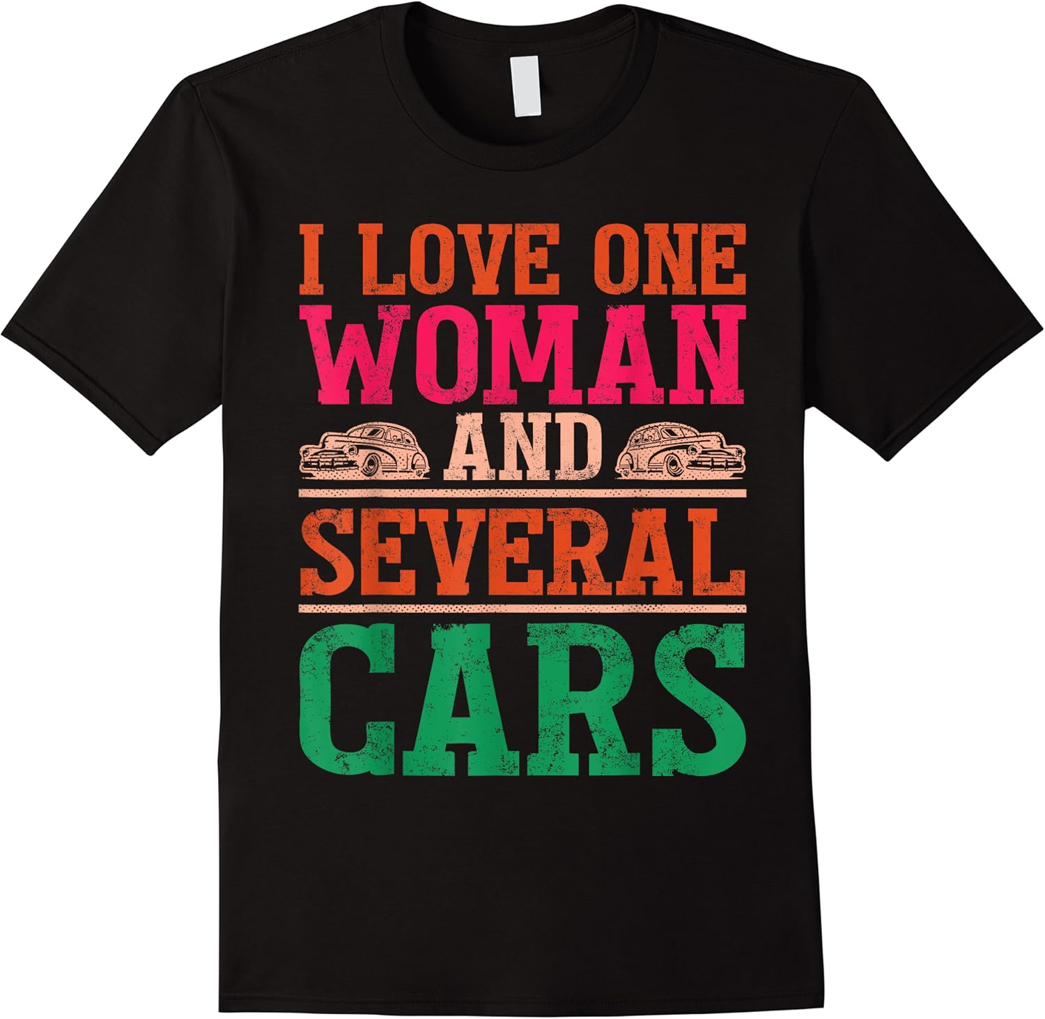i love one woman and several cars funny mechanic car t shirt skuid 176974 item.jpg