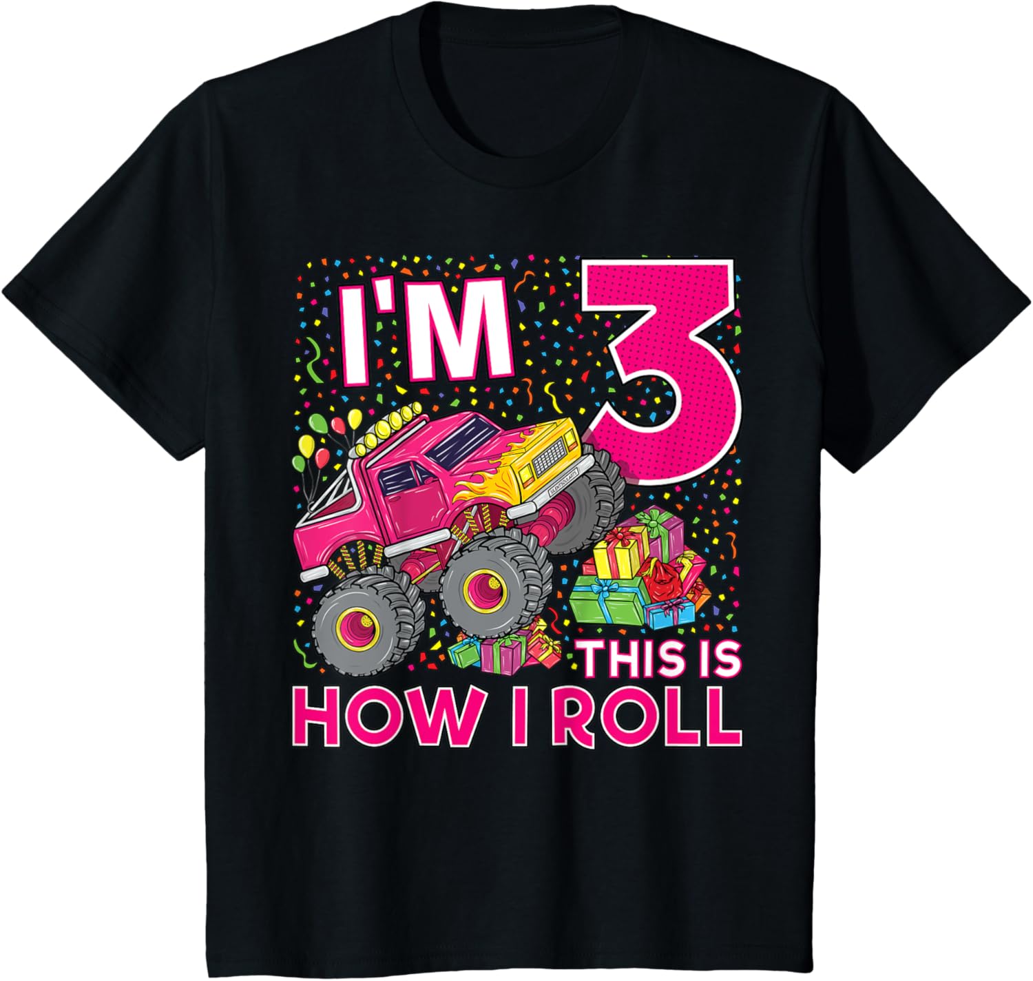 kids 3rd birthday monster truck party gift 3 year old girl t shirt skuid 374297 item.jpg