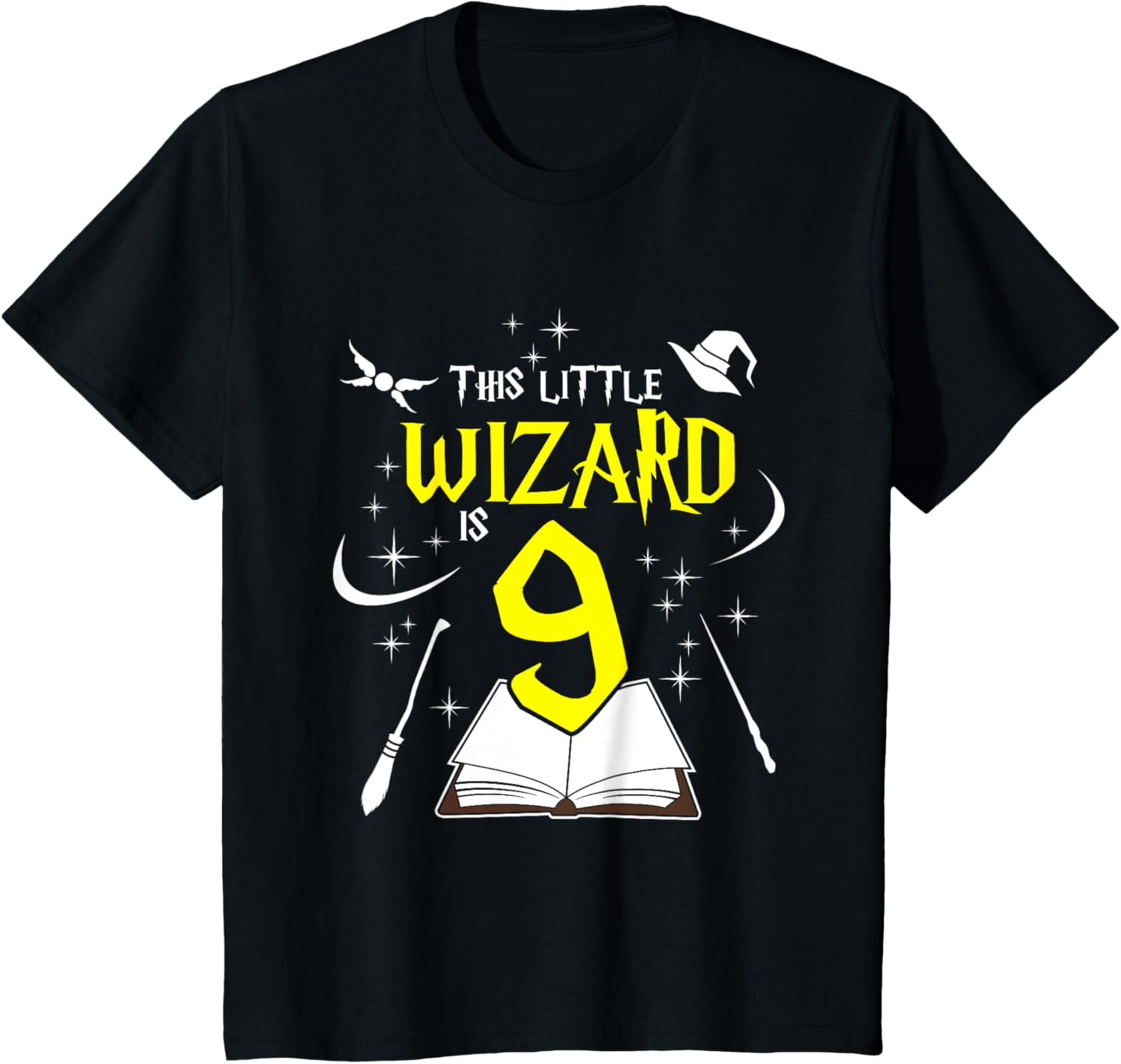 kids 9th birthday girls wizard t shirt magic 9 year old skuid 404827 item.jpg