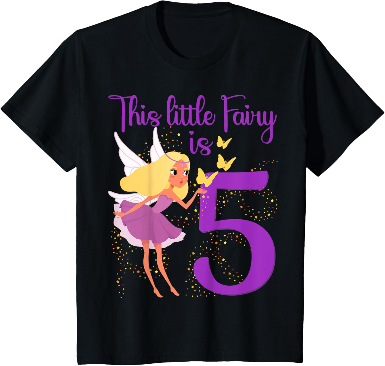 kids little fairy girl 5th birthday 5 years old fairy party theme t shirt skuid 353409 item.jpg