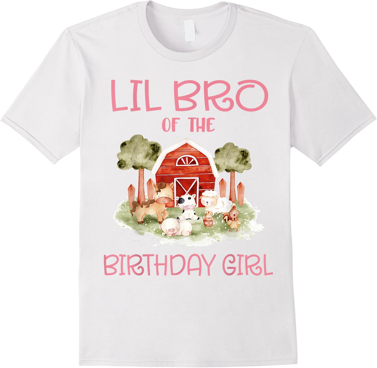 lil bro of the birthday for girl barnyard farm animals party t shirt skuid 318470 item.jpg