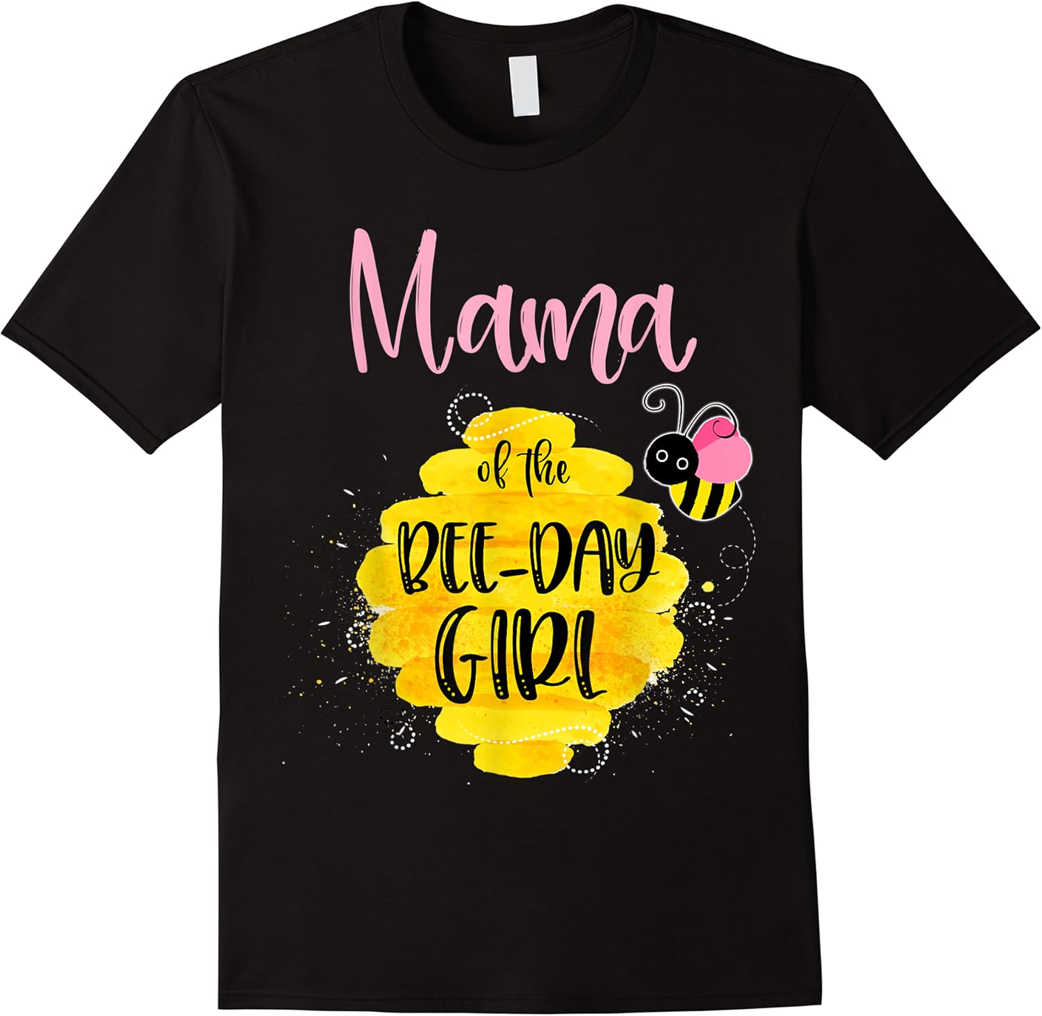 mama of the bee day girl pink bee themed birthday party t shirt skuid 426320 item.jpg
