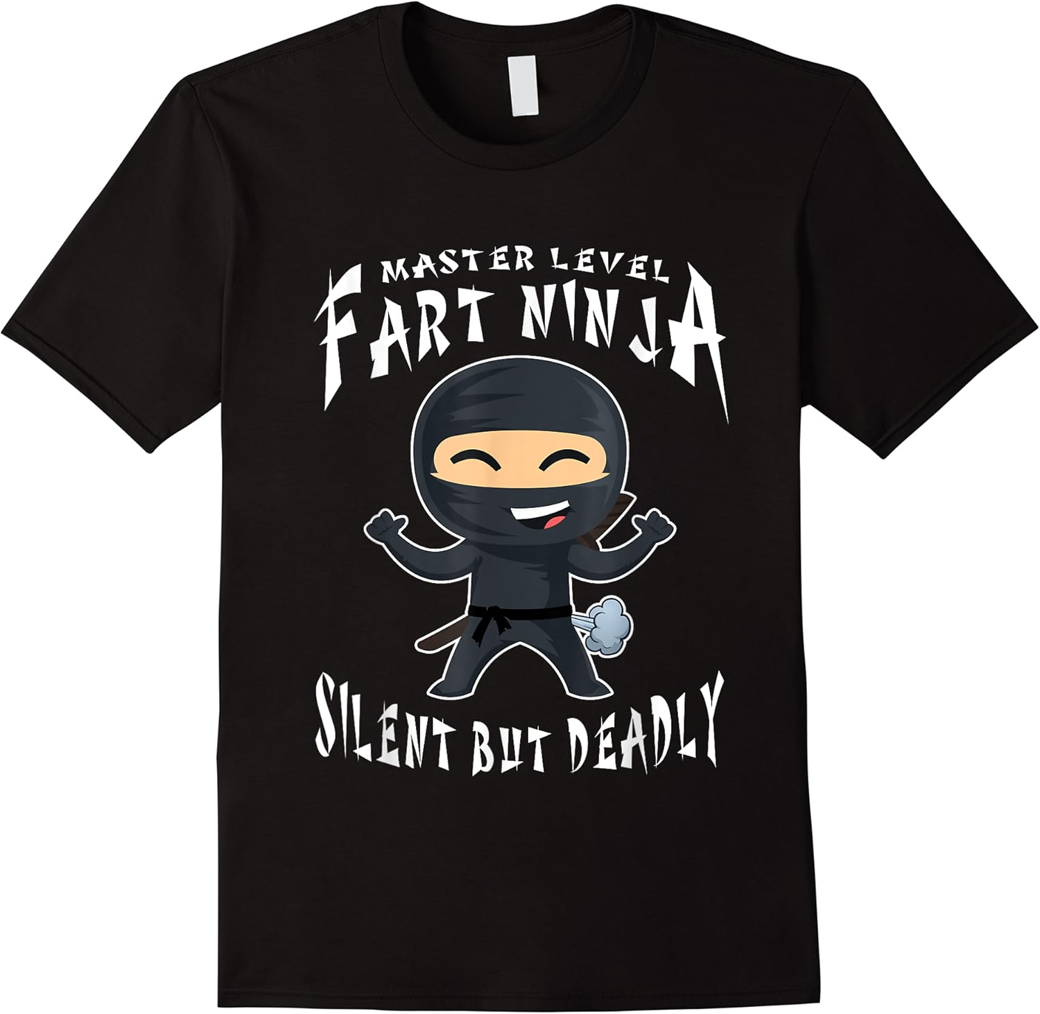 master level fart ninja silent but deadly funny  sarcastic t shirt skuid 151676 item.jpg