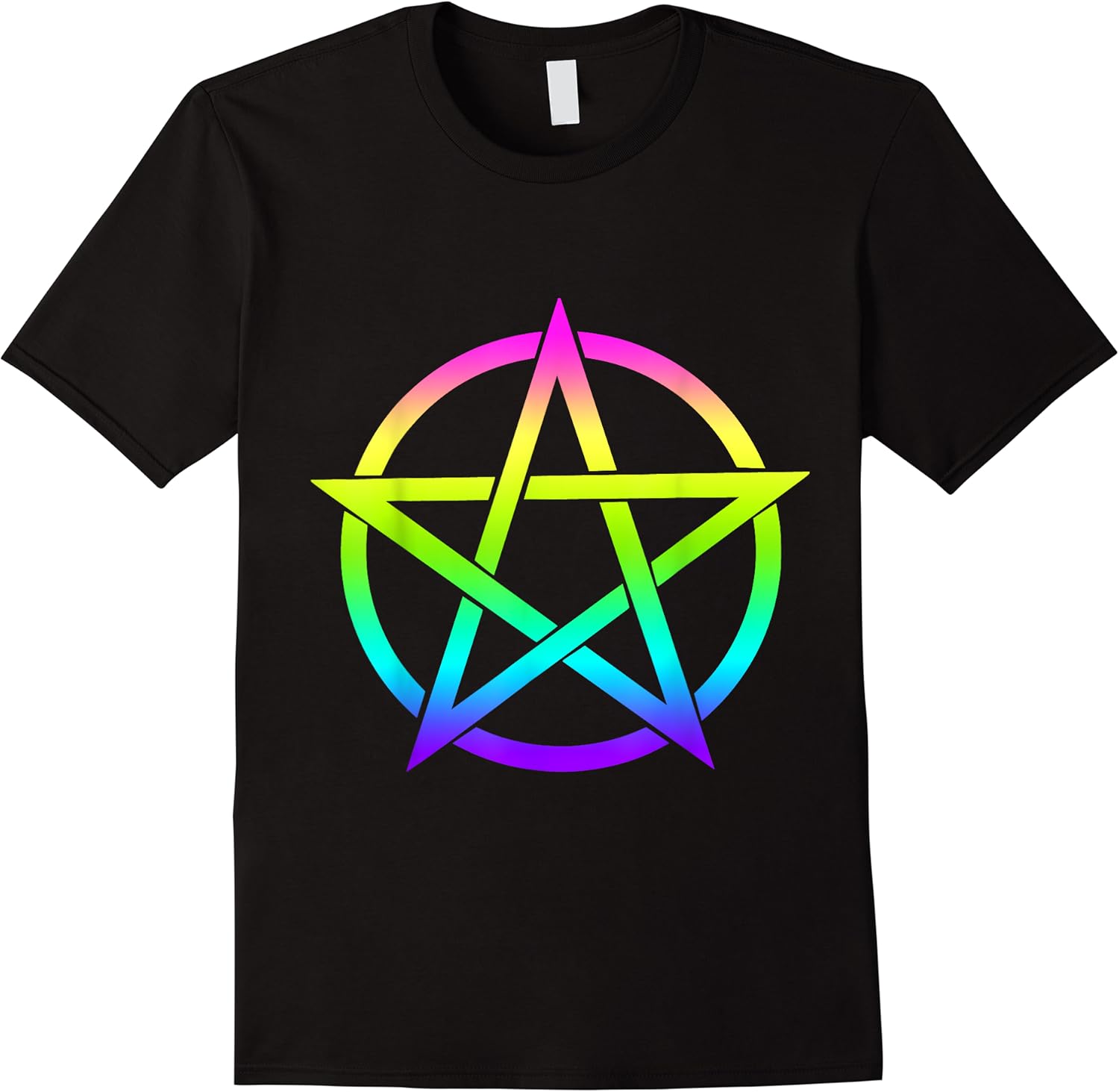 pentagram rainbow satanic pastel goth witch womens girls t shirt skuid 375004 item.jpg