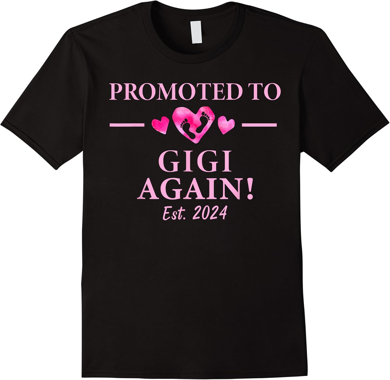 promoted to gigi again 2024 gigi pregnancy announcement t shirt skuid 434787 item