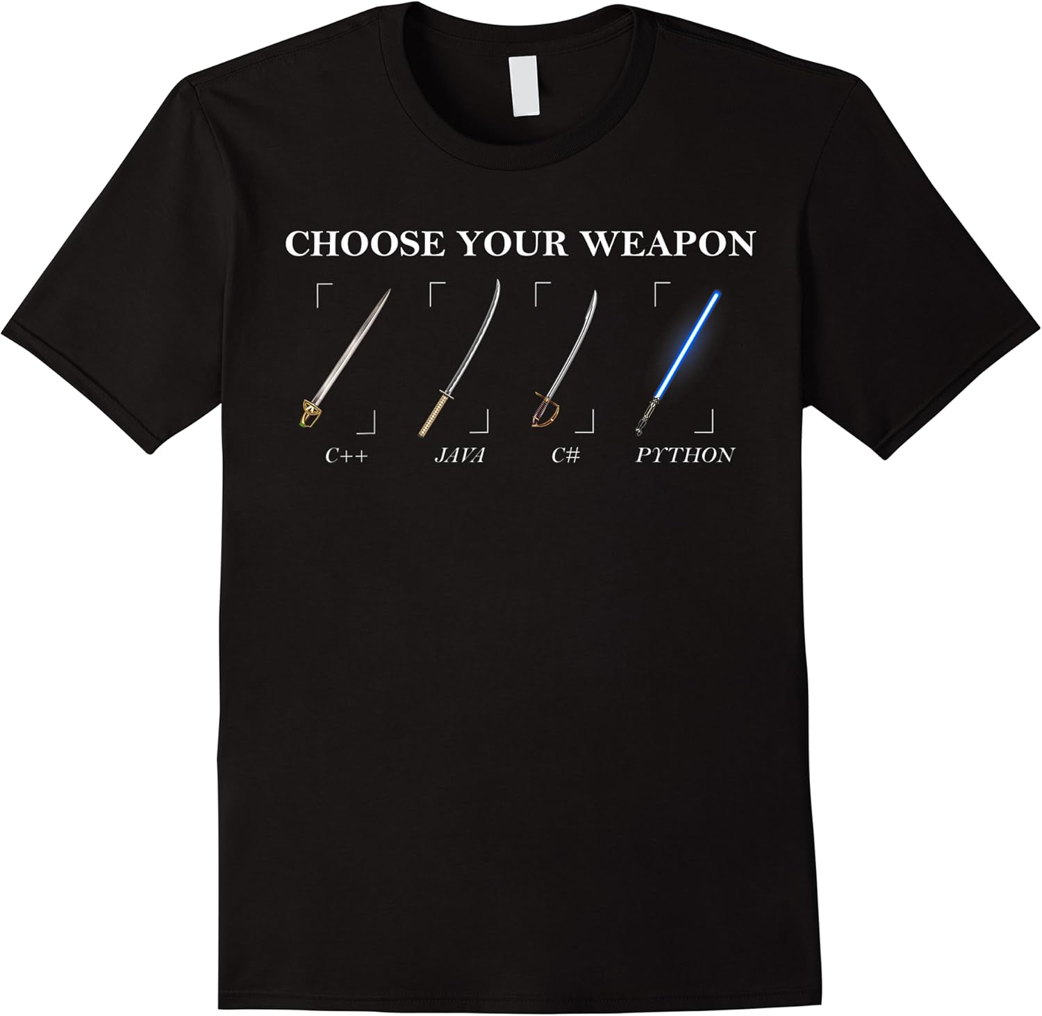 python programming choose your weapon funny computer coding t shirt skuid 139311 item.jpg