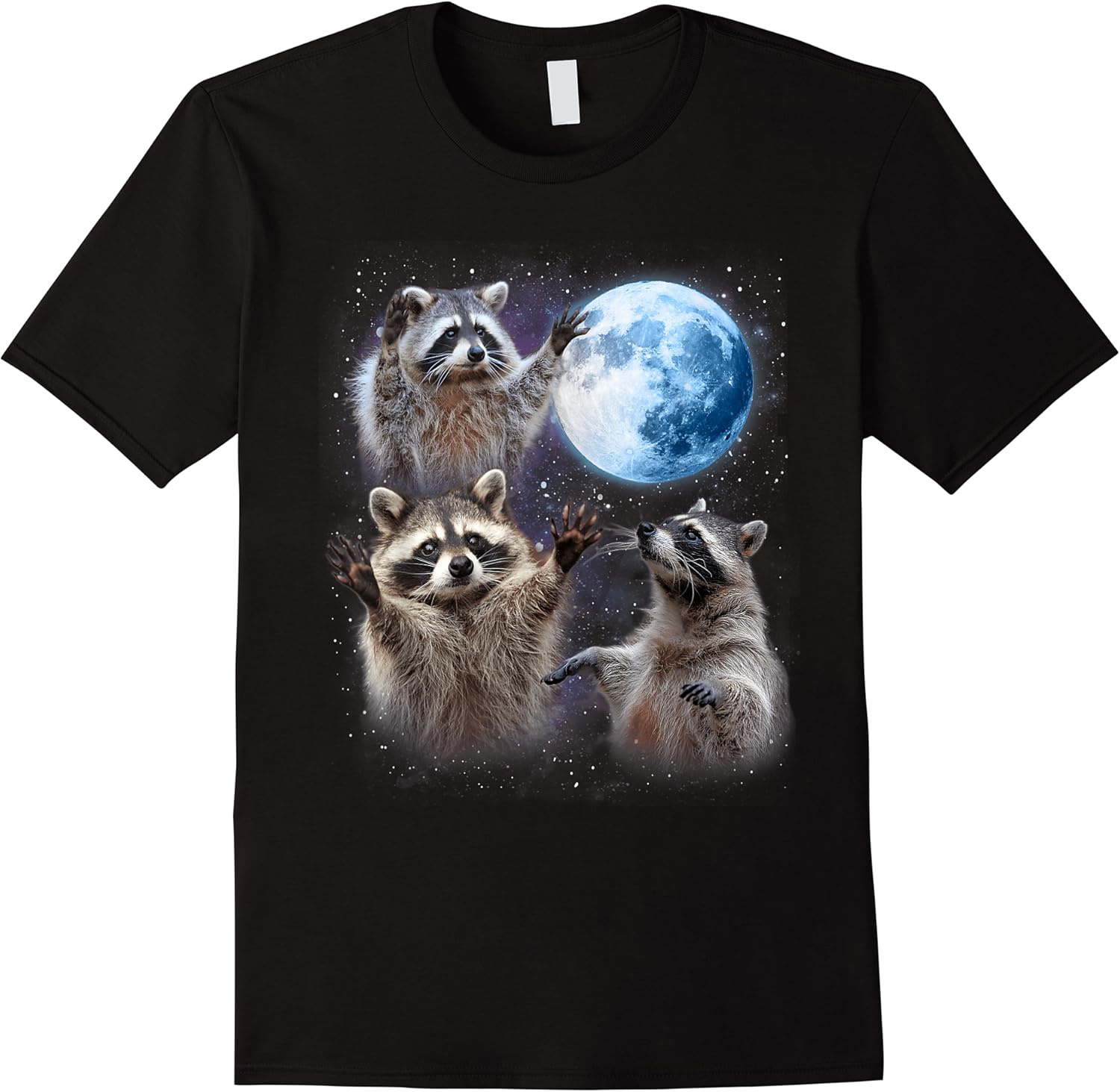 raccoons howling at the moon shirt   funny raccoon t shirt skuid 164797 item.jpg