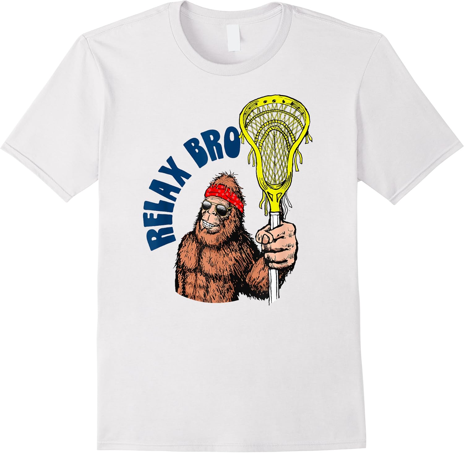 relax bro funny sasquatch lax bigfoot lacrosse vintage 80s t shirt skuid 156085 item.jpg