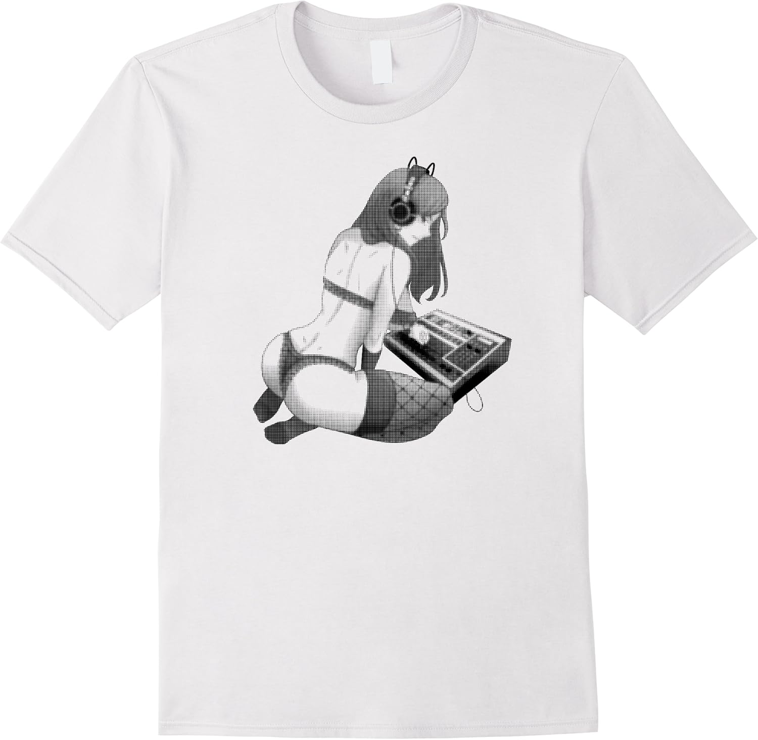 retro pinup girl beat maker sampler lo fi beats pin up girl t shirt skuid 352890 item.jpg