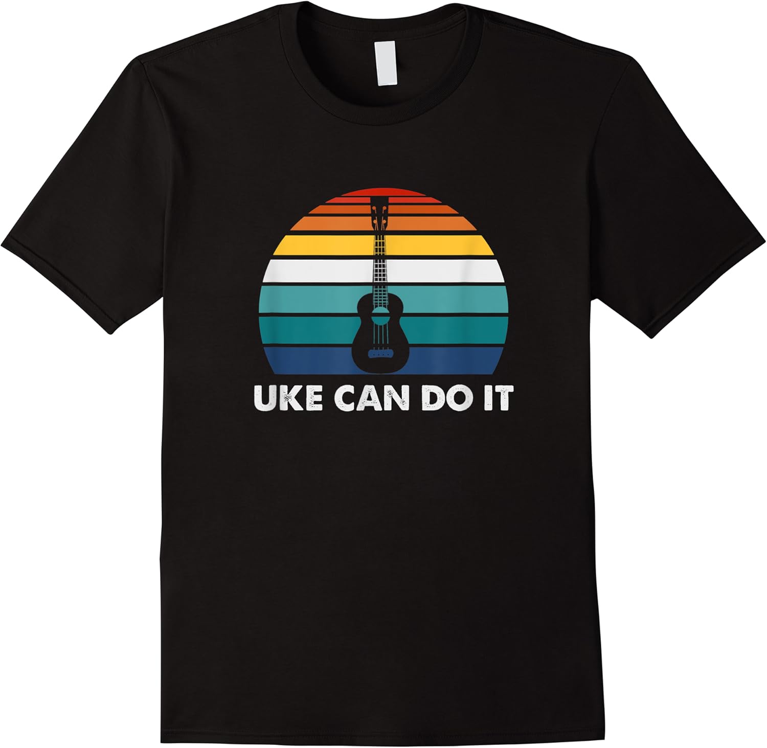 uke can do it funny ukulele player guitar gift quotes t shirt skuid 434800 item