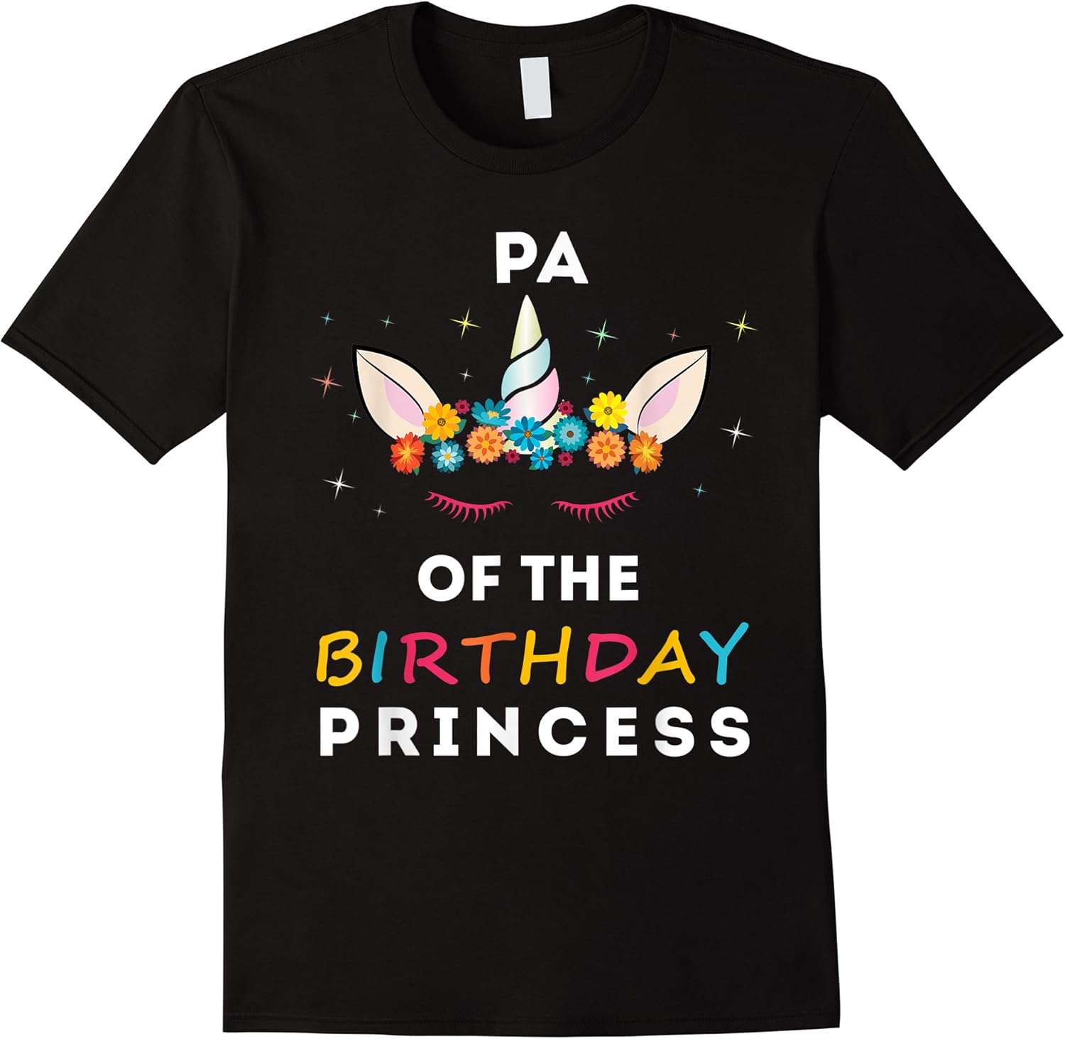 unicorn pa of the birthday princess girl unicorn birthday t shirt skuid 423157 item.jpg